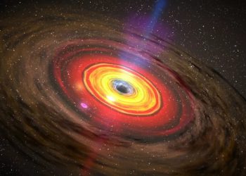 Черна дупка  в Млечния път прави червените звезди сини