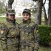 Войнишка униформа вместо бои за рисуване