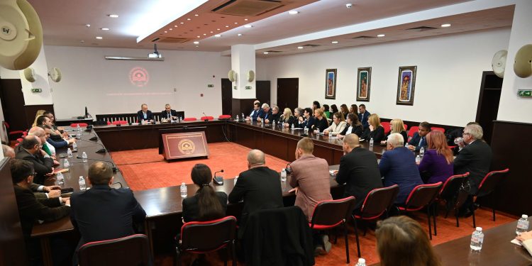 Министърът на образованието и науката Красимир Вълчев в УНСС